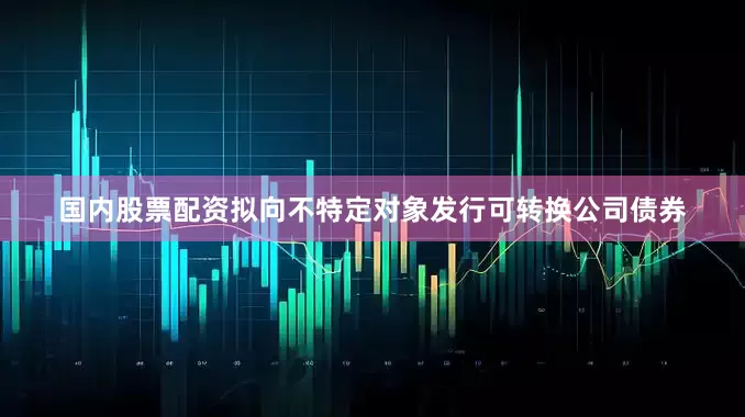 国内股票配资拟向不特定对象发行可转换公司债券